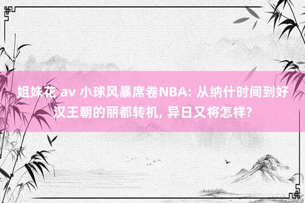 姐妹花 av 小球风暴席卷NBA: 从纳什时间到好汉王朝的丽都转机， 异日又将怎样?