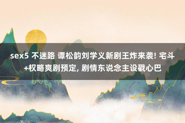 sex5 不迷路 谭松韵刘学义新剧王炸来袭! 宅斗+权略爽剧预定， 剧情东说念主设戳心巴
